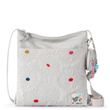 Sakroots Banyan Basic Crossbody - EcoTwill - Multi Flower Quilted