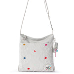 Sakroots Banyan Basic Crossbody - EcoTwill - Multi Flower Quilted