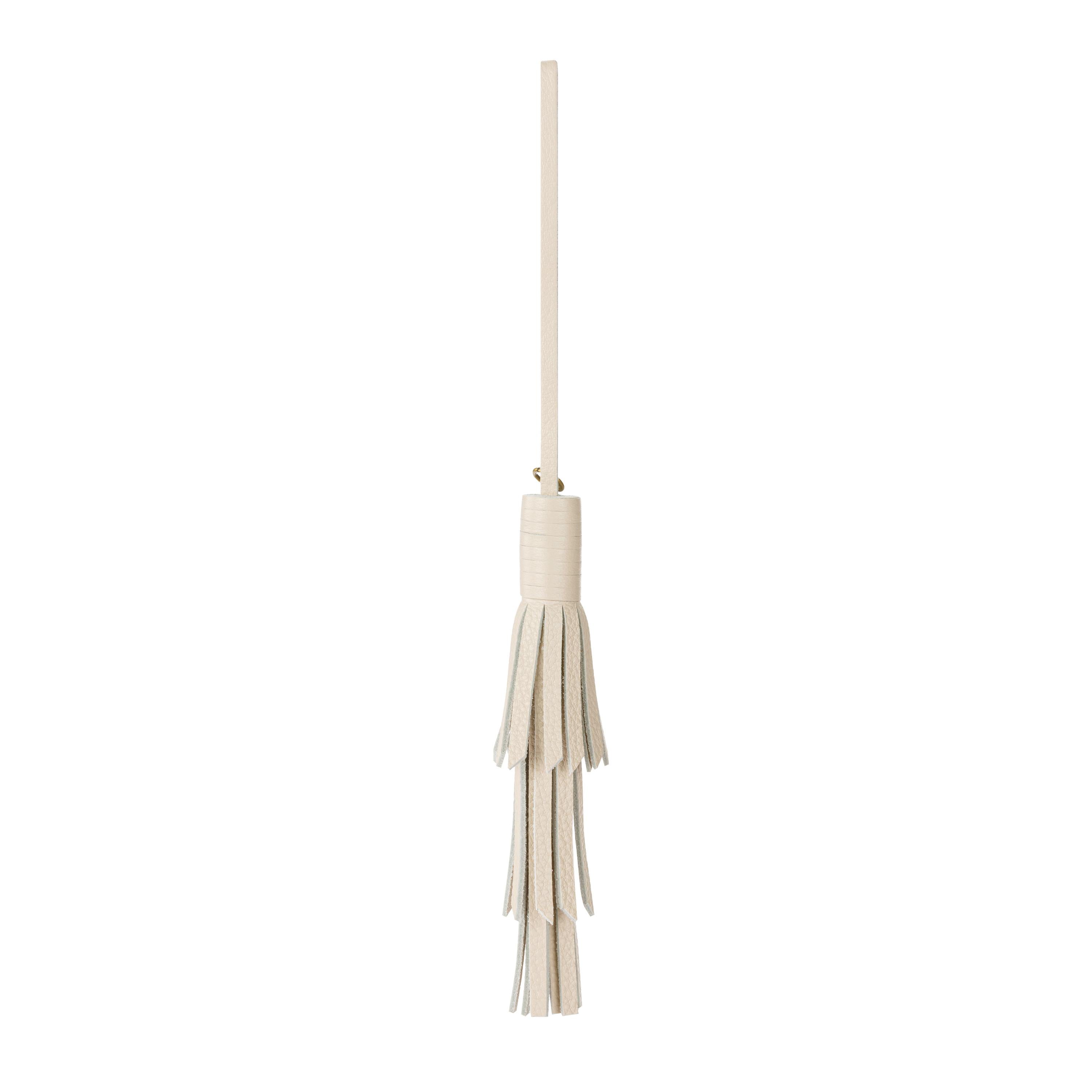 The Sak Cypress Tassel Dangle - Leather - Stone