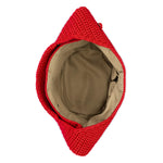 The Sak 120 Shortie Hobo - Hand Crochet - Scarlet