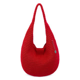 The Sak 120 Shortie Hobo - Hand Crochet - Scarlet