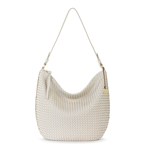 The Sak Sequoia Hobo - Leather - Stone Woven