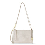The Sak Vita Convertible Wristlet - Leather - Stone Woven