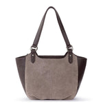 The Sak Bolinas Satchel - Leather - Mushroom Suede