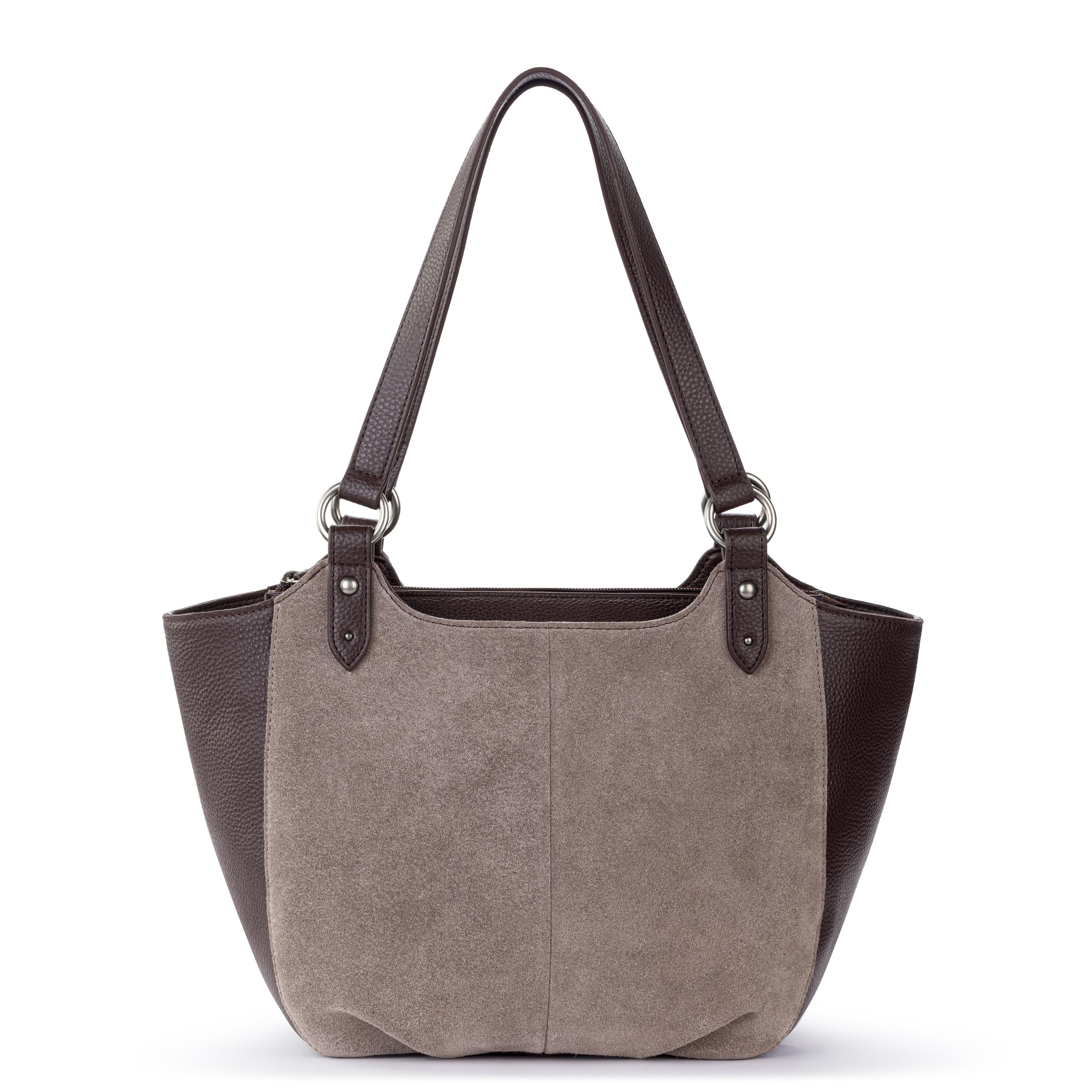 The Sak Bolinas Satchel - Leather - Mushroom Suede