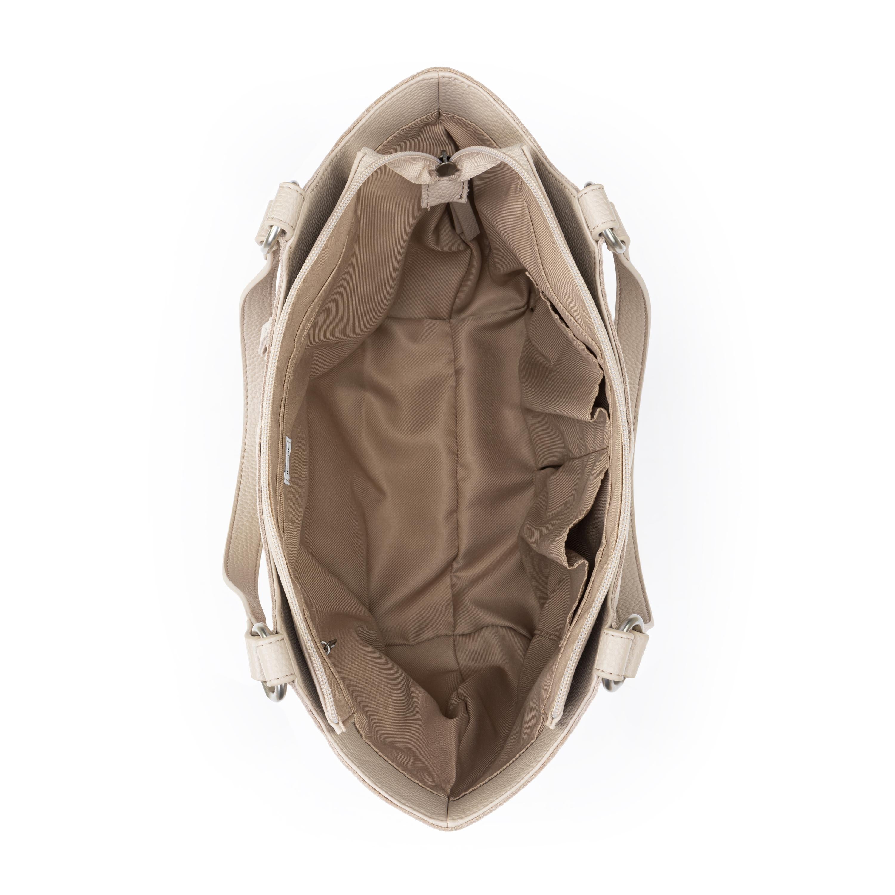 The Sak Bolinas Satchel - Leather - Sand Suede