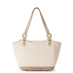 The Sak Bolinas Satchel - Leather - Stone Metallic