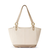 The Sak Bolinas Satchel - Leather - Stone Metallic