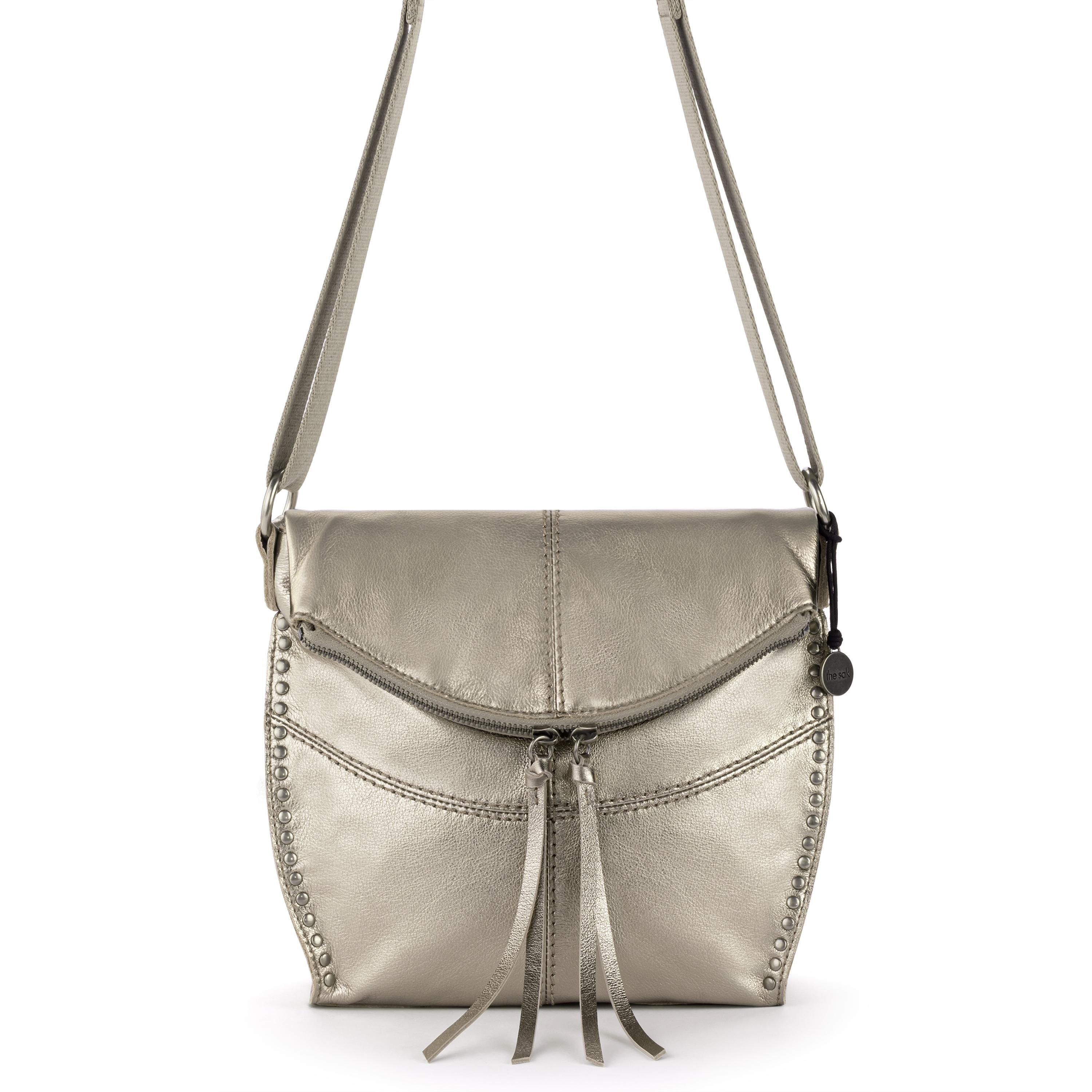The Sak Silverlake Flap Crossbody - Leather - Pyrite