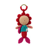 The Sak Sunbudz Sunflower Dangle - Hand Crochet - Pearla