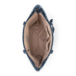 Sakroots Banyan Shoulder Tote - Denim - Denim Retro Flower