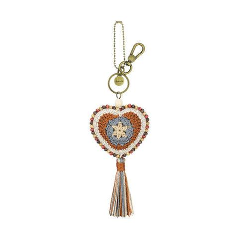 The Sak Yarnicharmz Dangle - Hand Crochet - Persimmon Patch