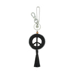 The Sak Yarnicharmz Dangle - Hand Crochet - Black Tonal