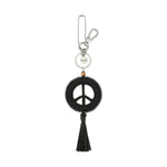 The Sak Yarnicharmz Dangle - Hand Crochet - Black Tonal