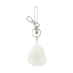 The Sak Yarnicharmz Dangle - Hand Crochet - Fried Egg