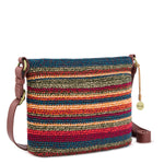 The Sak Melrose Crossbody - Hand Crochet - Woodland Stripe