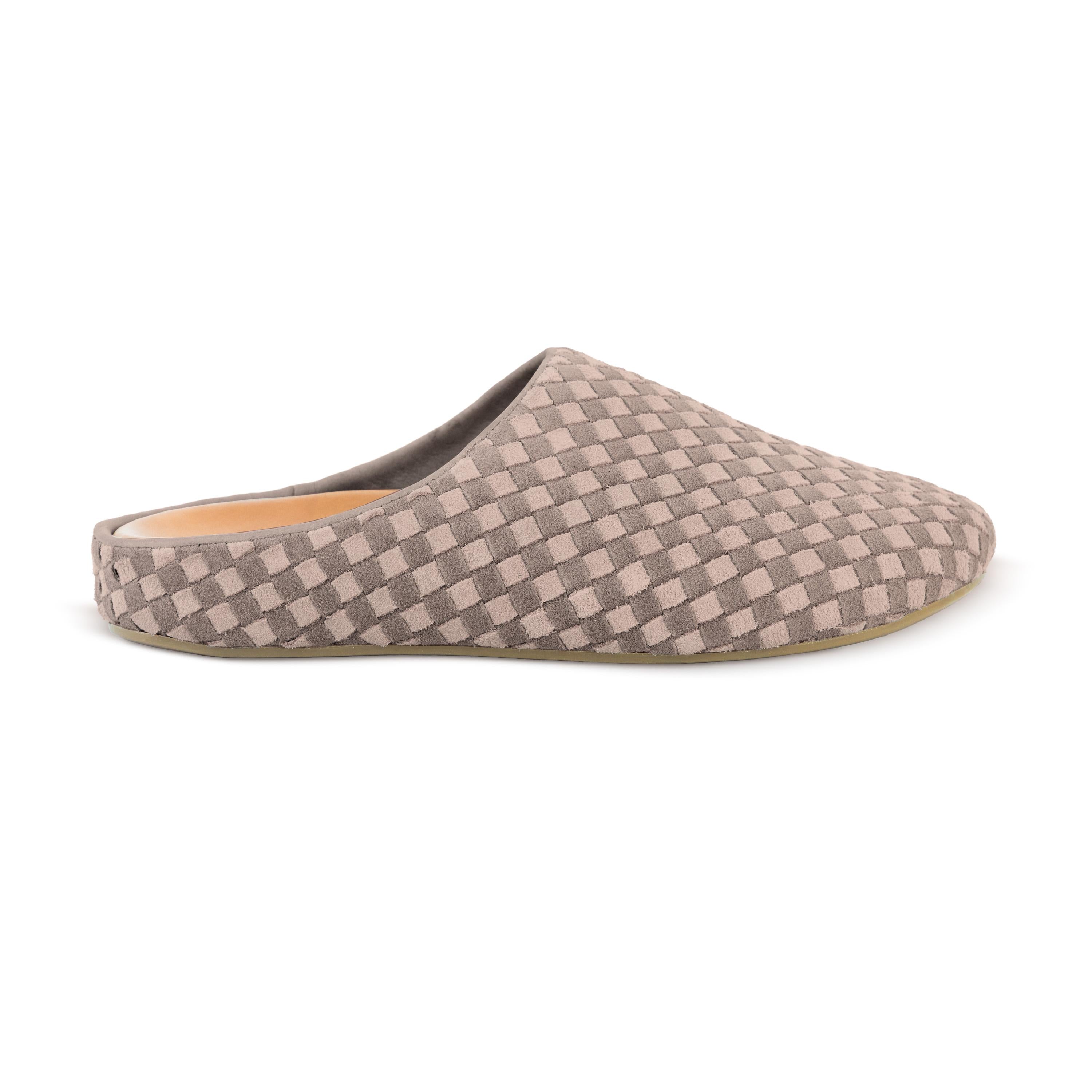 The Sak Bolinas Woven Clog - Leather - Woven Mushroom Sand