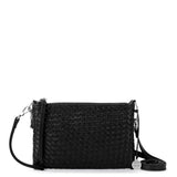 The Sak Vita Convertible Wristlet - Leather - Black Woven