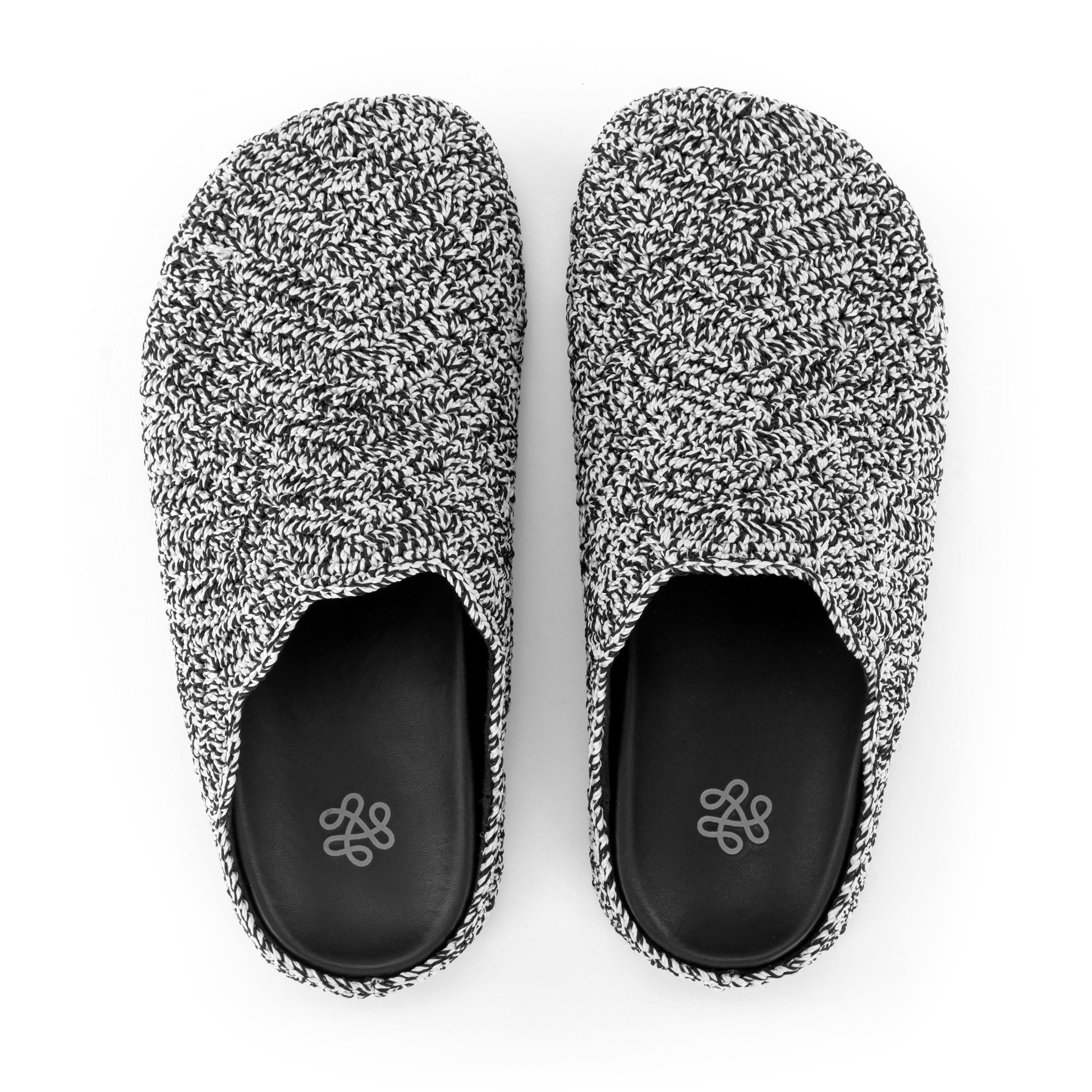 The Sak Bolinas Ripple Clog - Hand Crochet - Moonlight Static Ripple