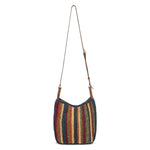 The Sak Los Feliz Crossbody - Hand Crochet - Woodland Stripe