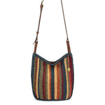The Sak Los Feliz Crossbody - Hand Crochet - Woodland Stripe