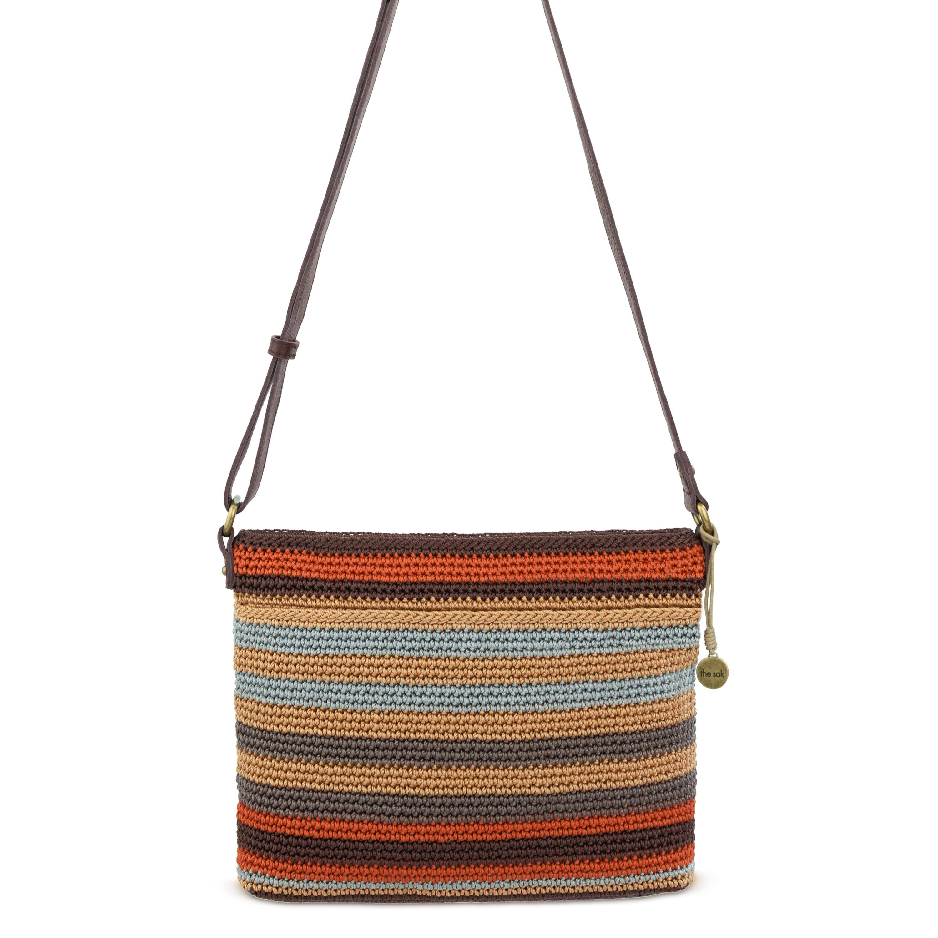 The Sak Melrose Crossbody - Hand Crochet - Harvest Stripe
