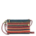 The Sak Vita Convertible Wristlet - Hand Crochet - Woodland Stripe