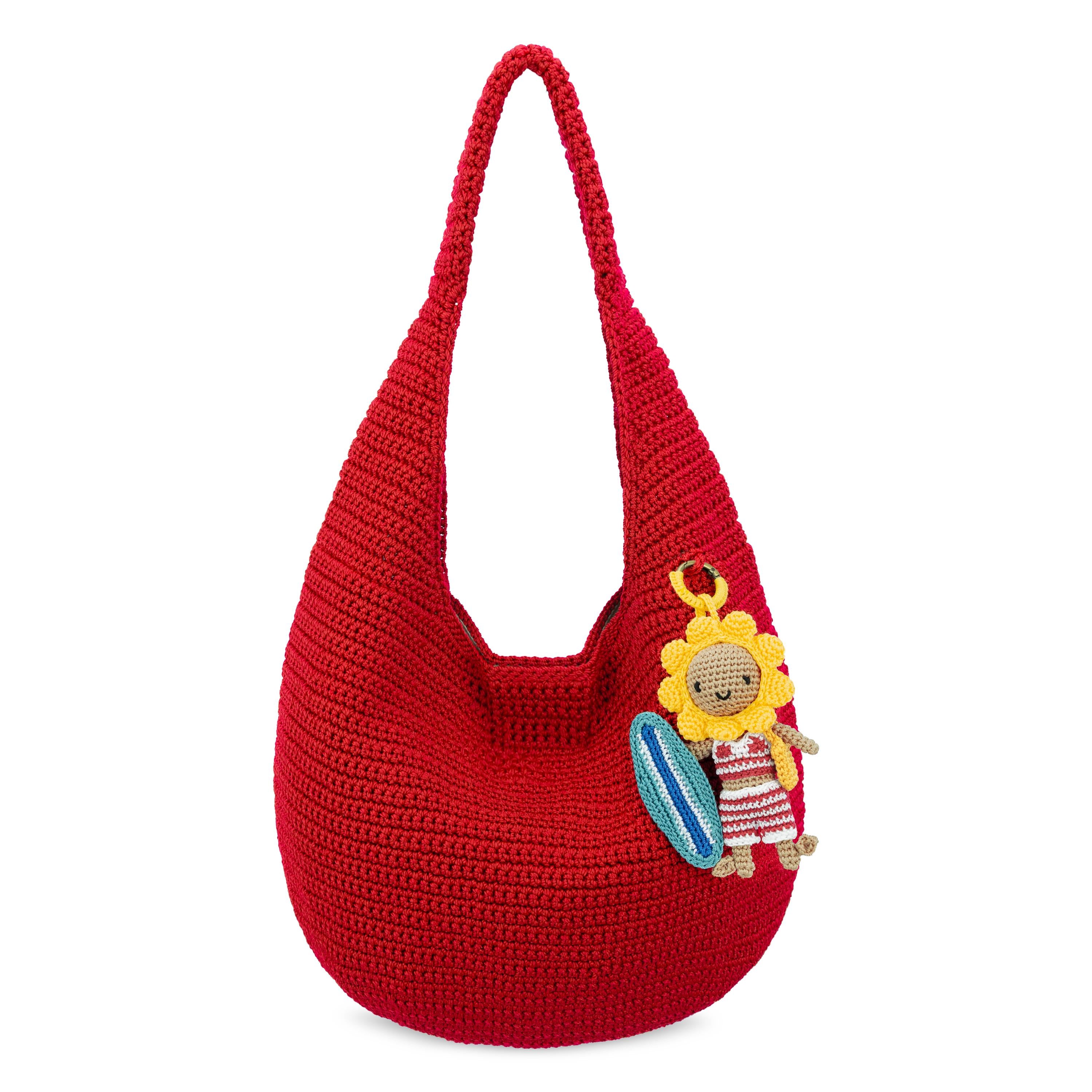The Sak Sunbudz Sunflower Dangle - Hand Crochet - Waverlee