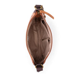 The Sak Alameda Crossbody - Leather - Tobacco Snake Block