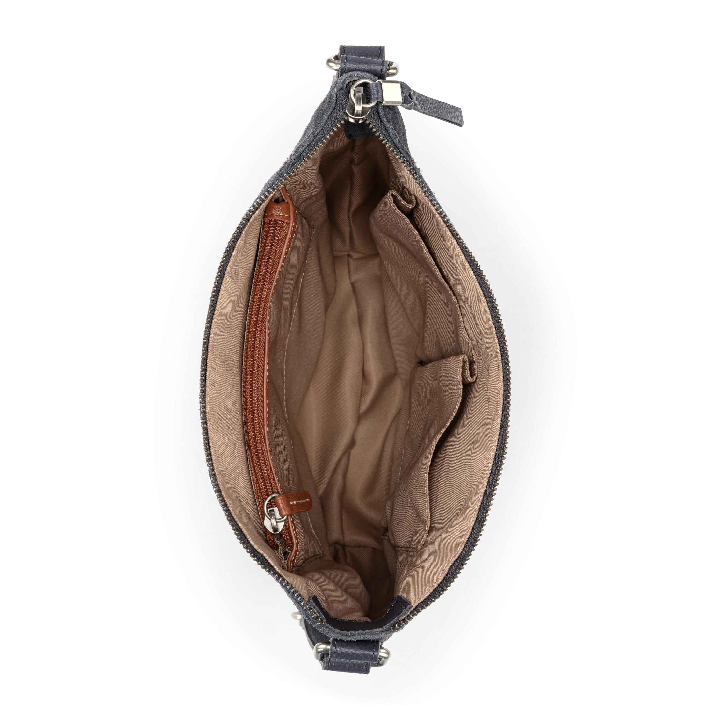 The Sak Ashland Crossbody - Leather - Storm Grey Suede