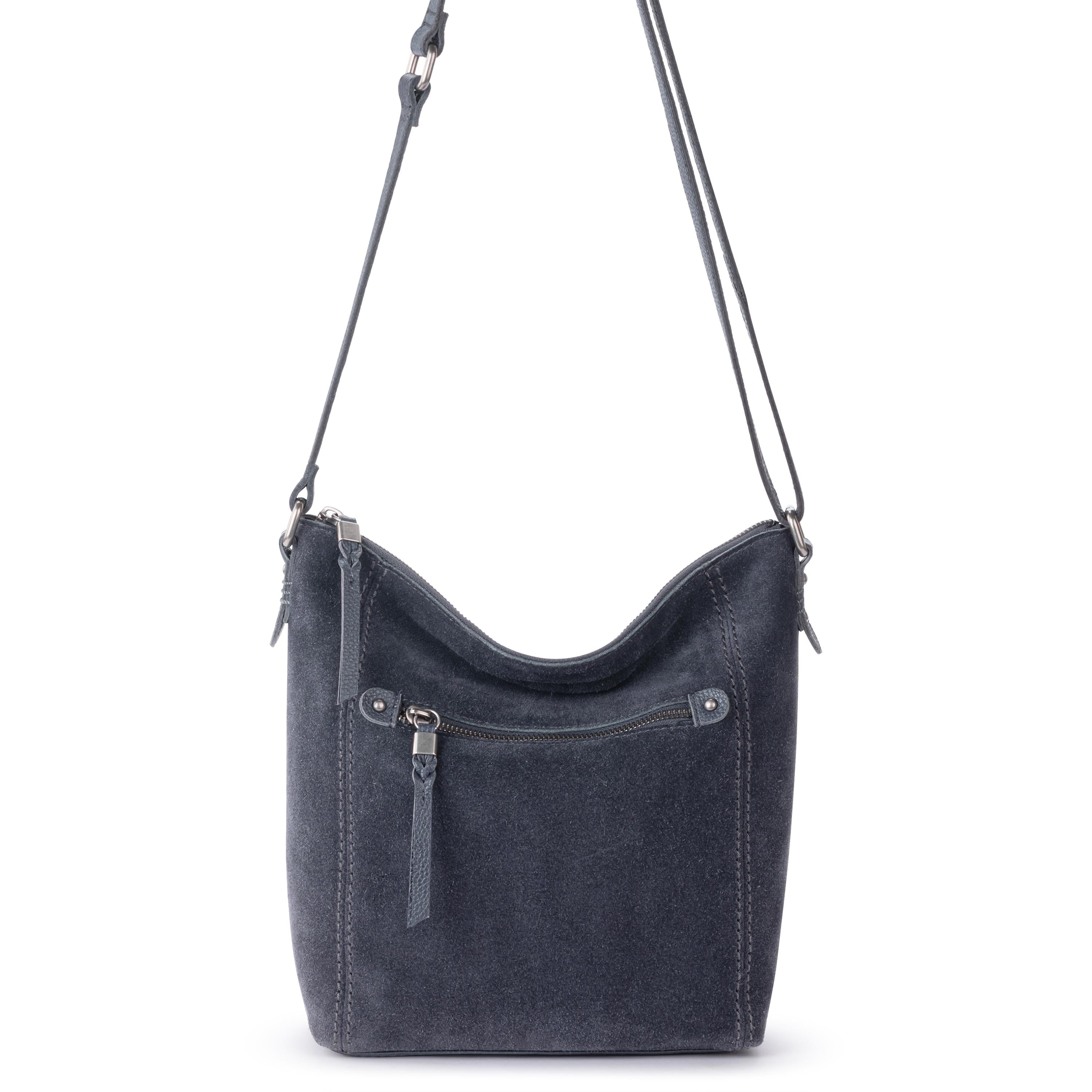 The Sak Ashland Crossbody - Leather - Storm Grey Suede