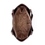 The Sak Bolinas Satchel - Leather - Mahogany