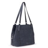 The Sak Melrose Satchel - Leather - Storm Grey Suede