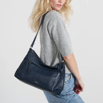 The Sak Melrose Shoulder Bag - Leather - Indigo