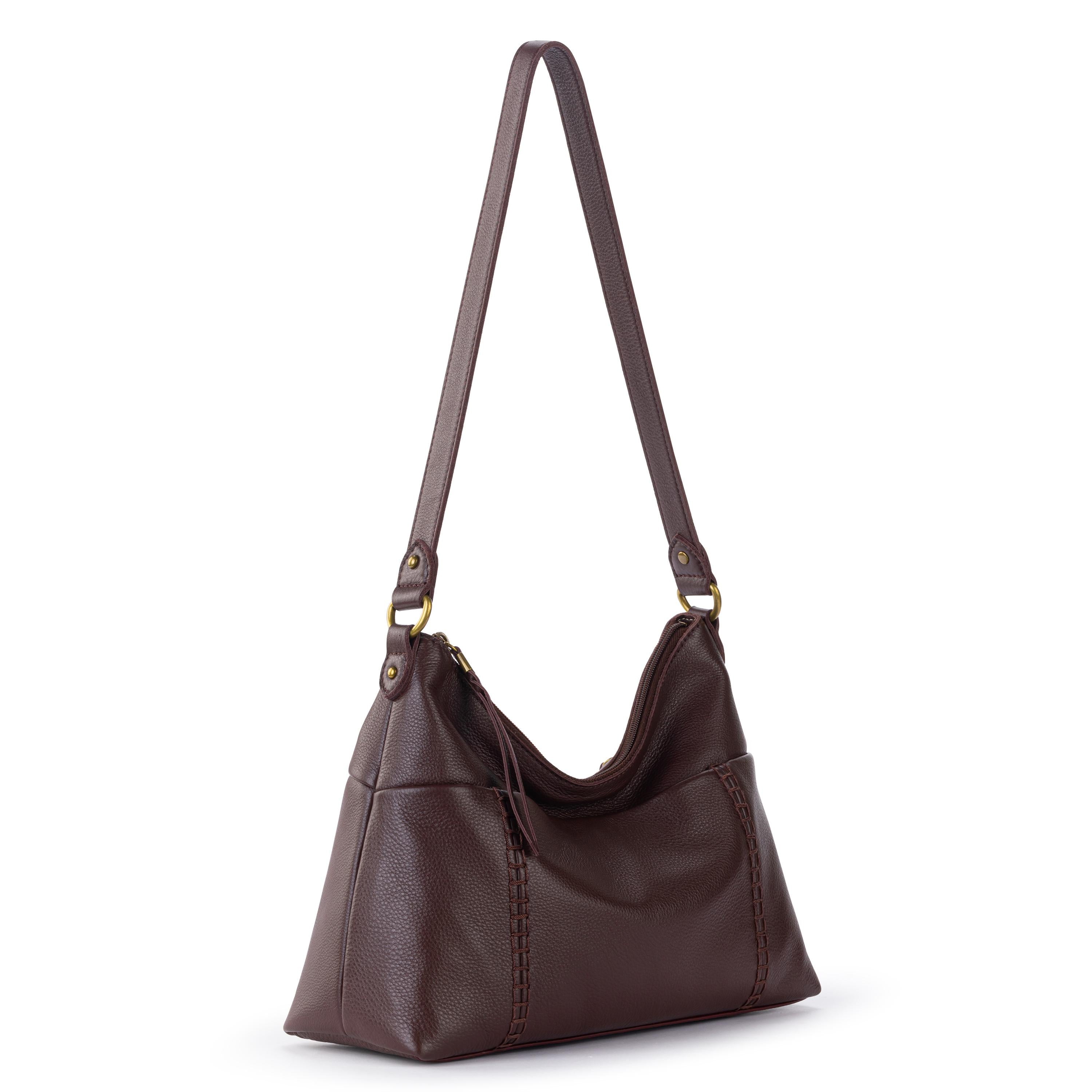 The Sak Melrose Shoulder Bag - Leather - Mahogany
