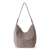 The Sak Sequoia Hobo - Leather - Mushroom Croco Suede