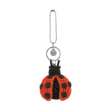 The Sak Yarnicharmz Dangle - Hand Crochet - Ladybug