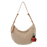 The Sak Yarnicharmz Dangle - Hand Crochet - Ladybug
