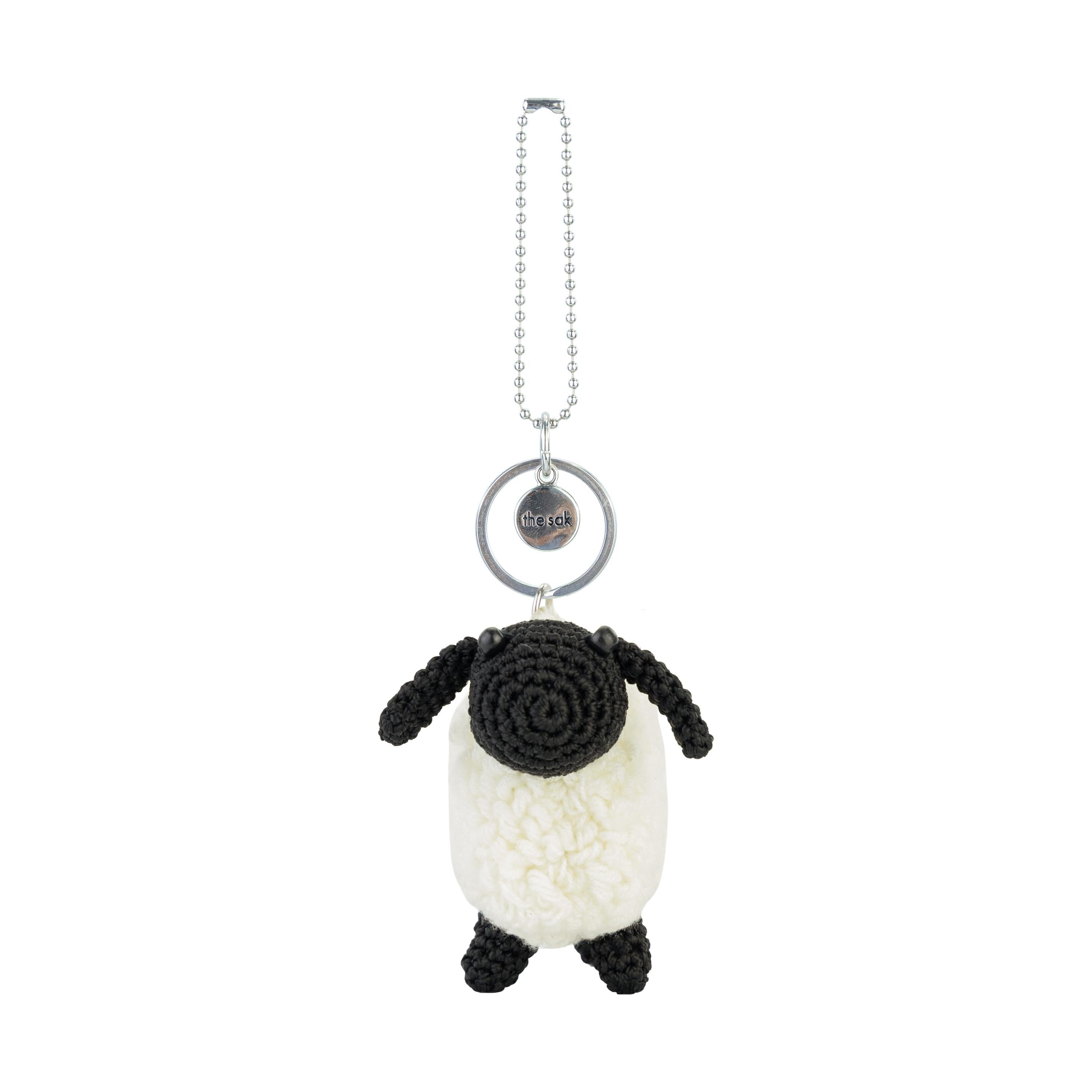 The Sak Yarnicharmz Dangle - Hand Crochet - Sheep