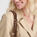 The Sak Tess Bucket - Leather - Mahogany Suede Belt