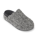 The Sak Bryn Platform Clog - Hand Crochet - Moonlight Static Ripple
