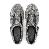 The Sak Leland T Strap Ballet Flat - Hand Crochet - Moonlight Static