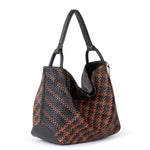 The Sak Los Feliz Large Tote - Leather - Espresso Woven