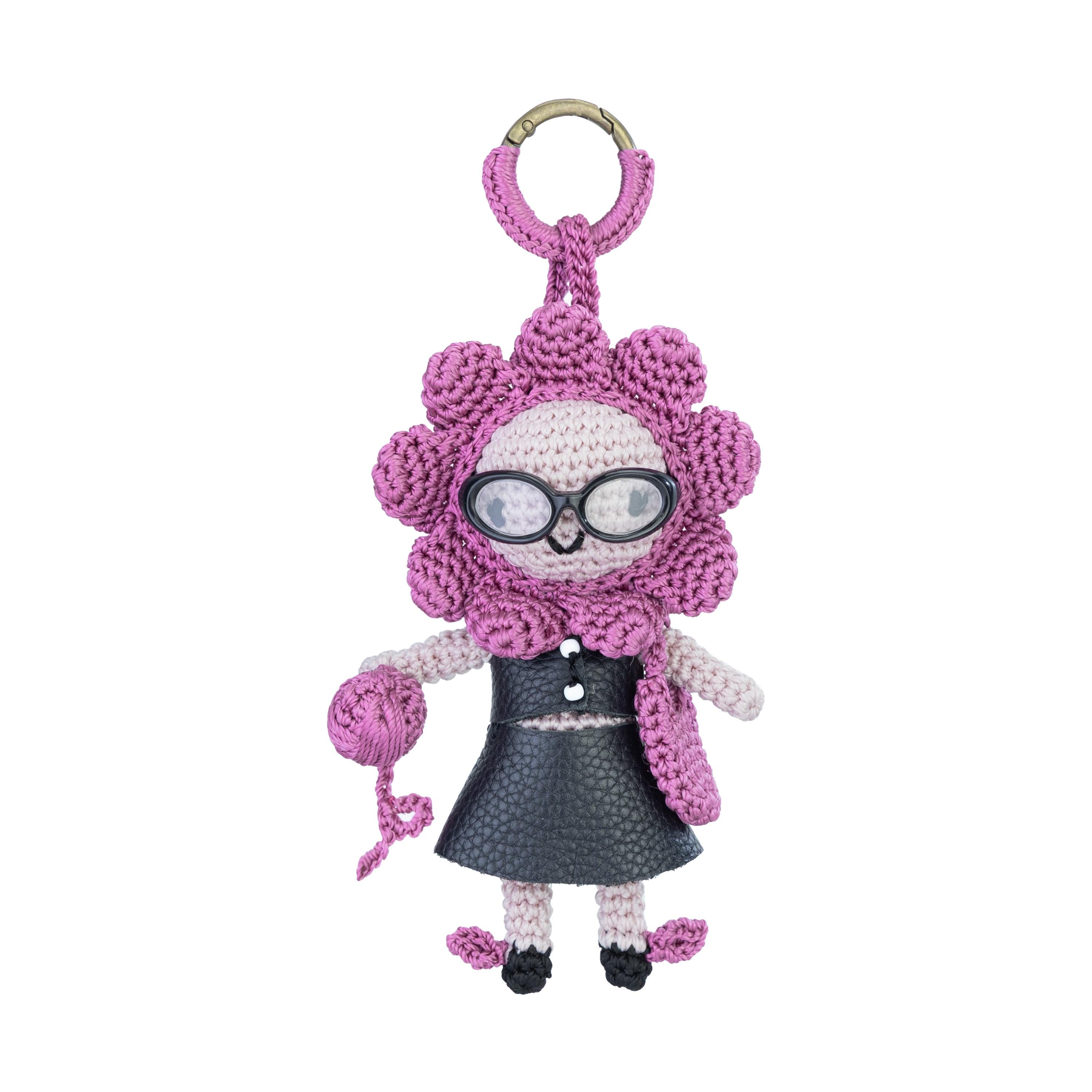 The Sak Sunbudz Sunflower Dangle - Hand Crochet - Willa-Bee