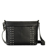 The Sak Melrose Crossbody - Leather - Black Studs Suede