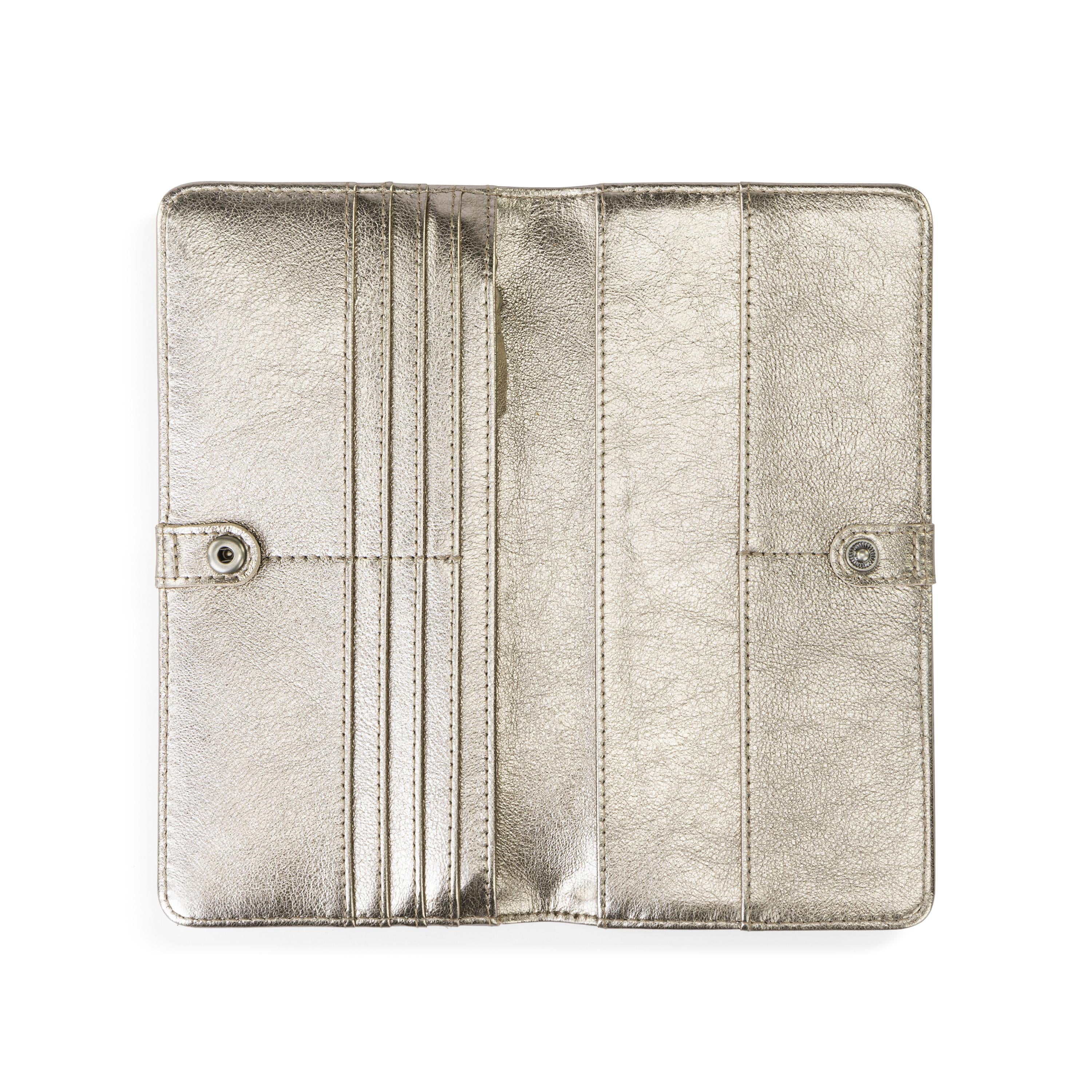 The Sak Mira Large Wallet - Leather - Pyrite