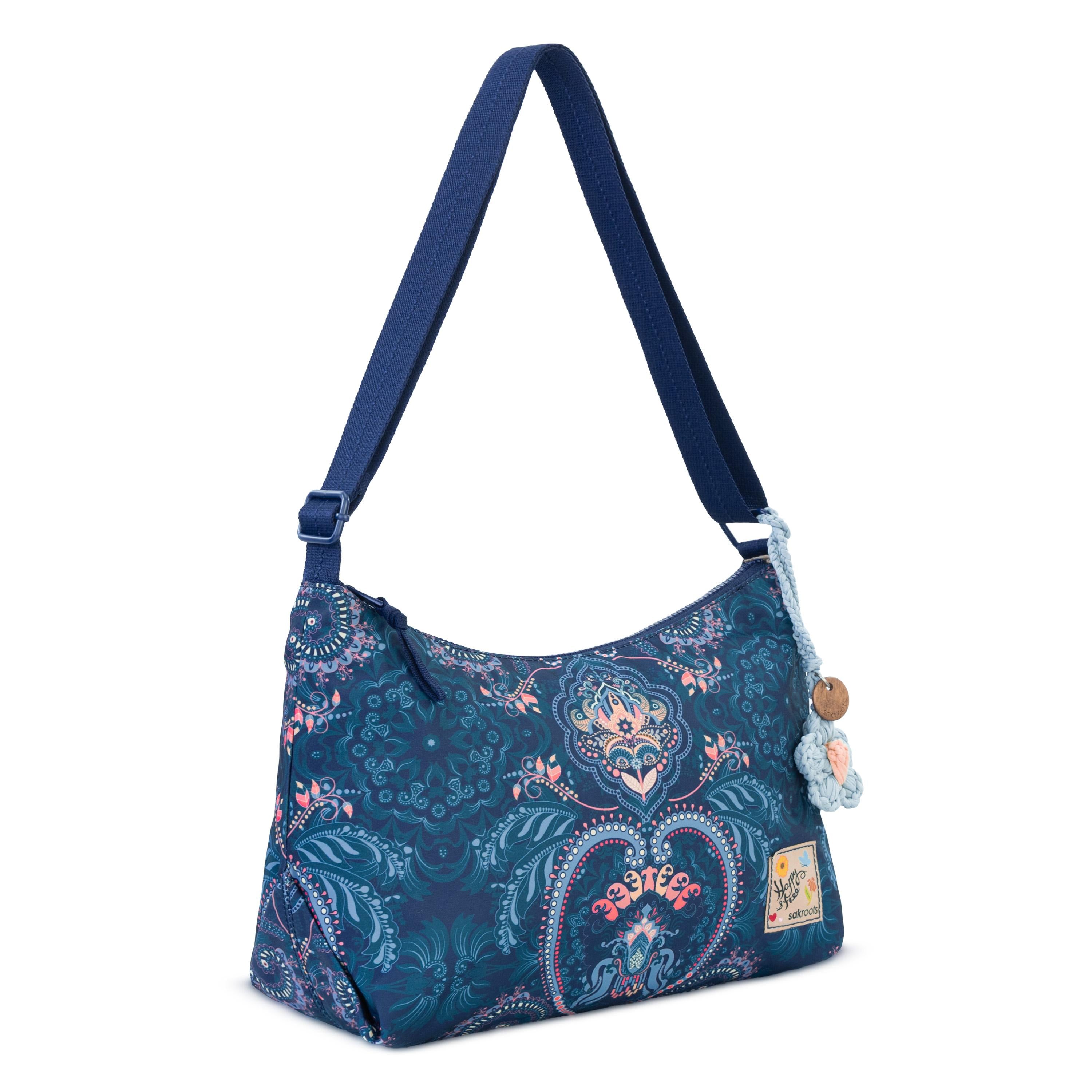 Sakroots Banyan Hobo - EcoTwill - Midnight Damask