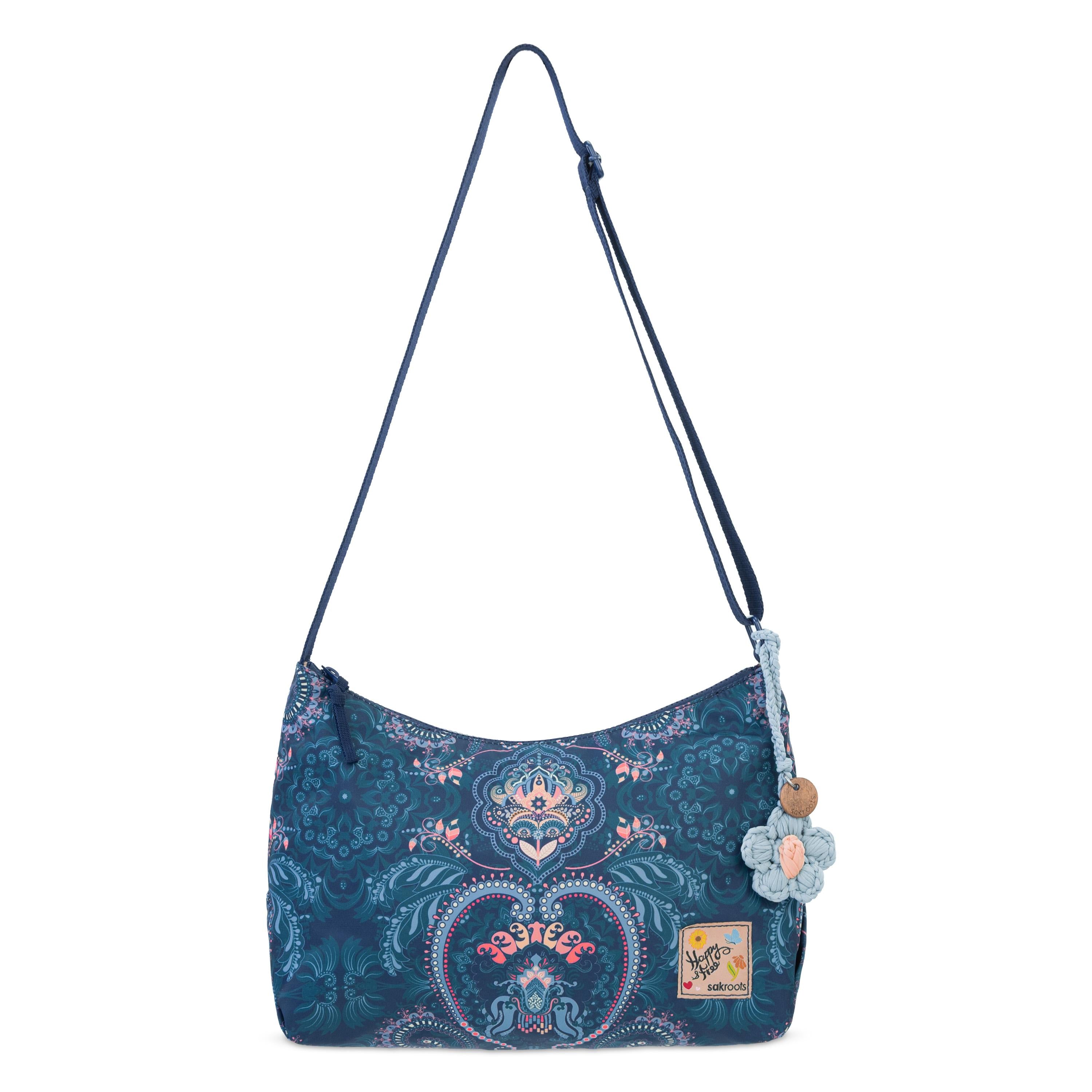 Sakroots Banyan Hobo - EcoTwill - Midnight Damask