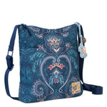 Sakroots Banyan Basic Crossbody - EcoTwill - Midnight Damask