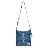 Sakroots Banyan Basic Crossbody - EcoTwill - Midnight Damask